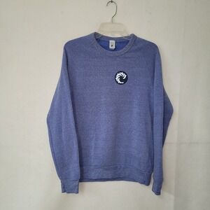 WRV Sweatshirt Women M Blue‎ Long Sleeve Wave Rider Vehicles Surfer Beach Sporty